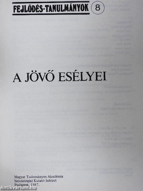 Fejlődés-tanulmányok 8.