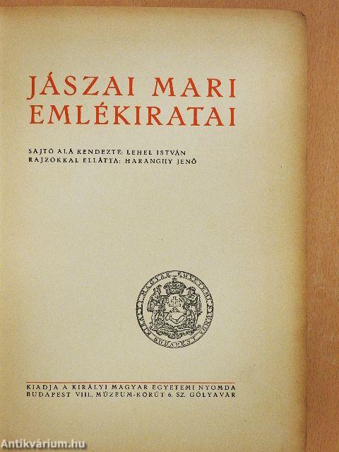 Jászai Mari emlékiratai