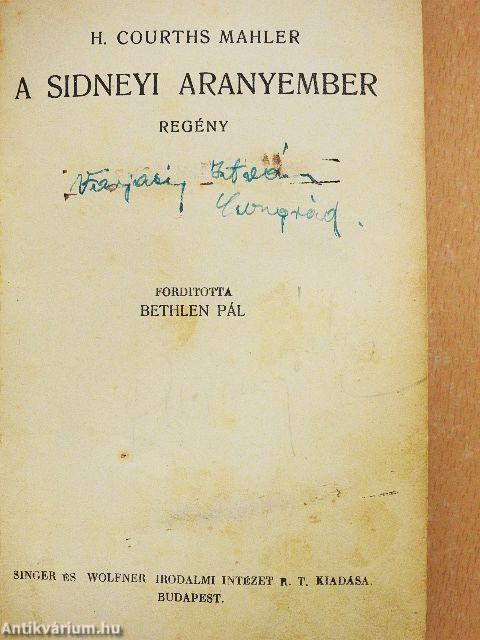 A sidneyi aranyember