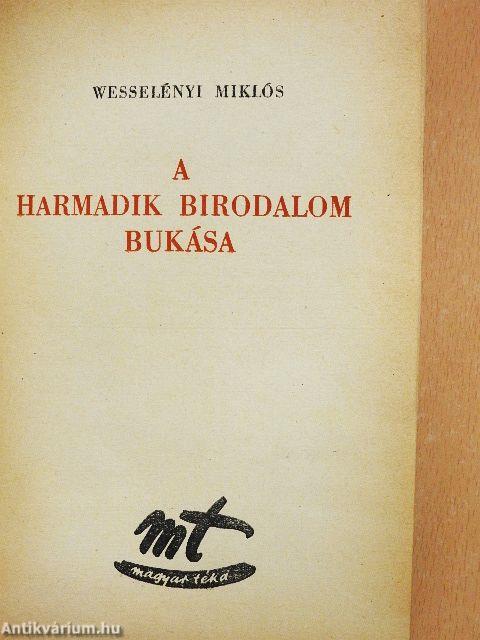 A Harmadik Birodalom bukása