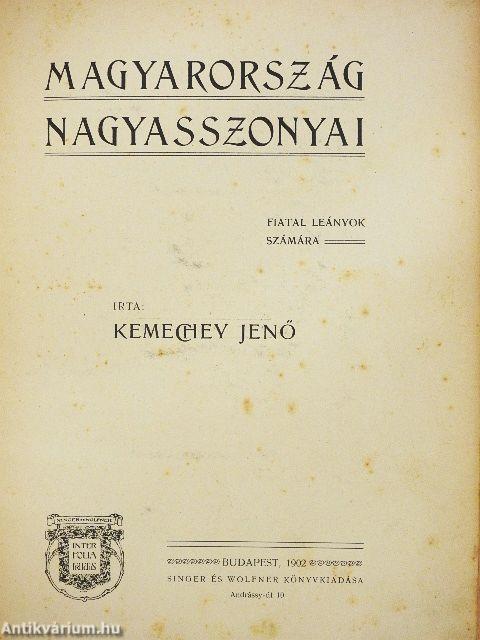 Magyarország nagyasszonyai