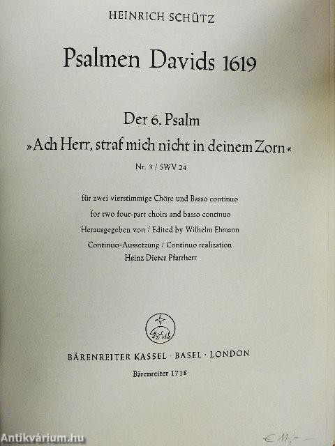 Psalmen Davids 1619