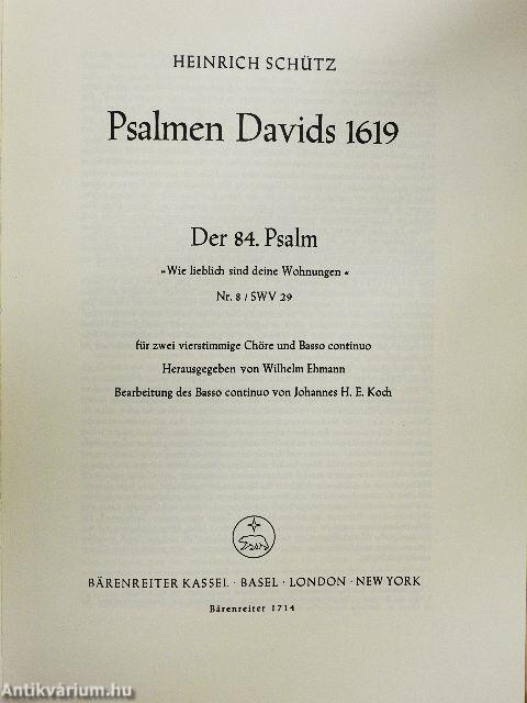 Psalmen Davids 1619