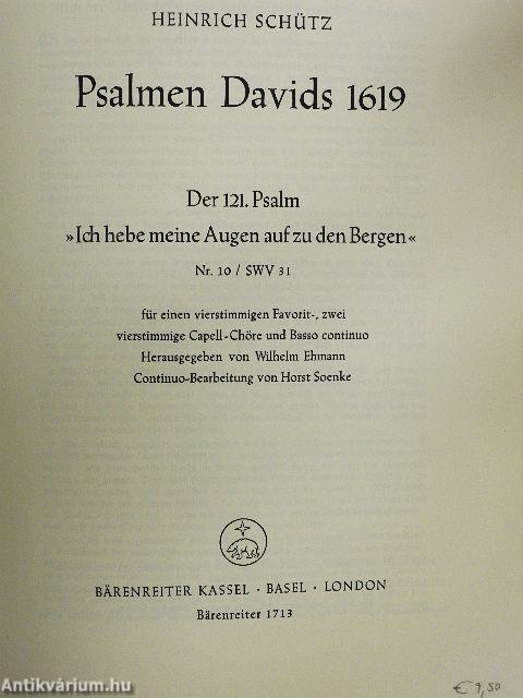 Psalmen Davids 1619