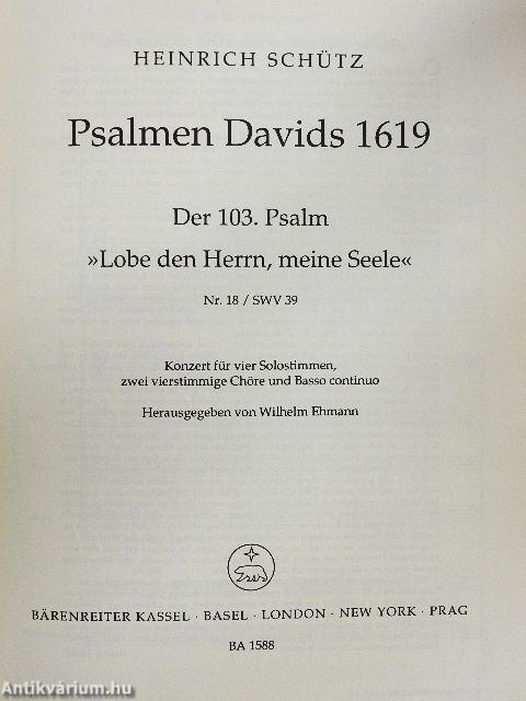 Psalmen Davids 1619