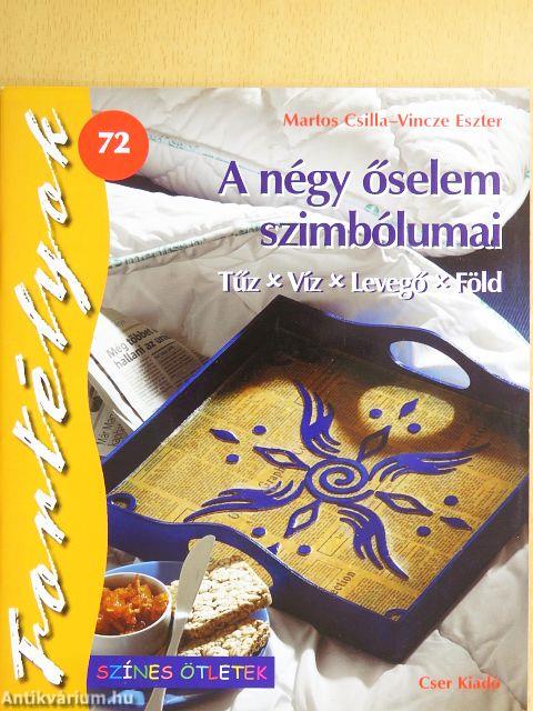 A négy őselem szimbólumai