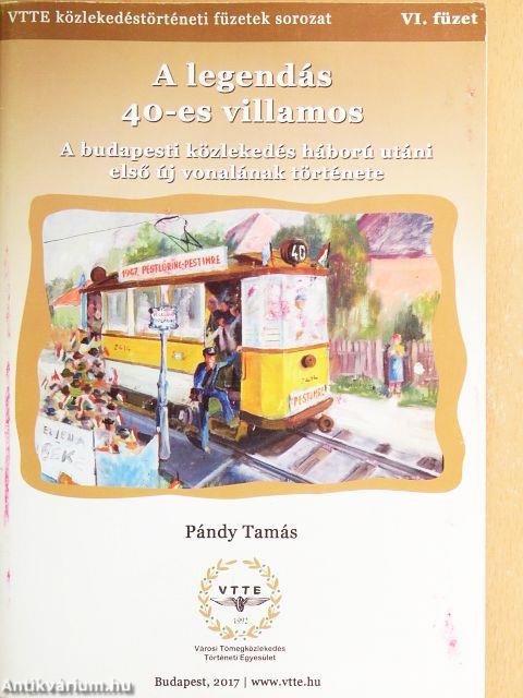 A legendás 40-es villamos