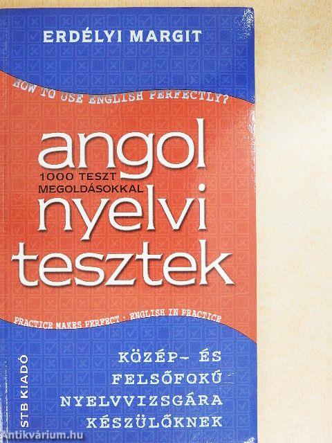 Angol nyelvi tesztek