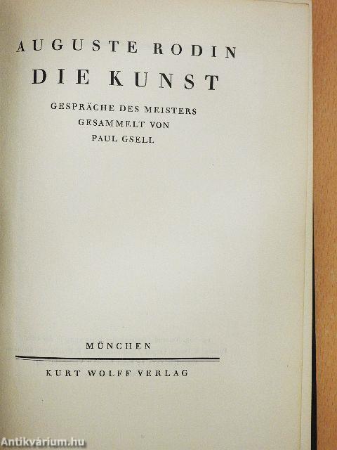 Auguste Rodin - Die Kunst