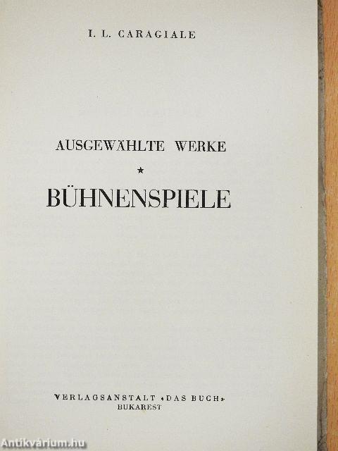 Bühnenspiele