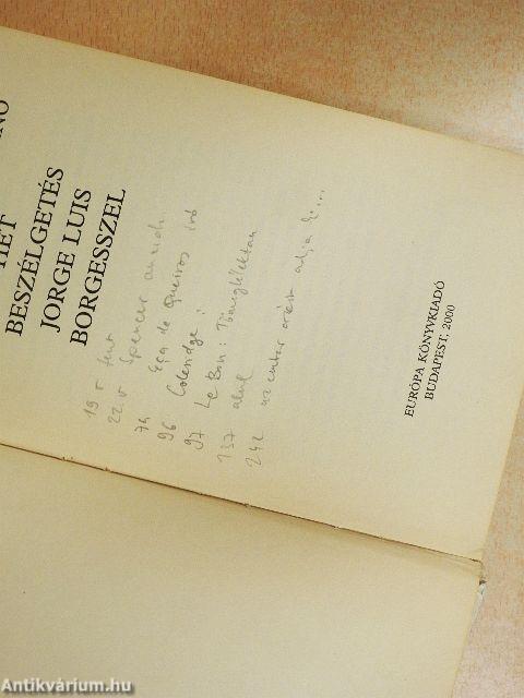 Hét beszélgetés Jorge Luis Borgesszel