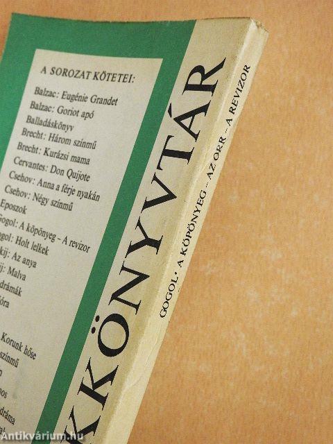 A köpönyeg/Az orr/A revizor