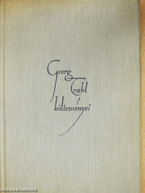 Georg Trakl költeményei