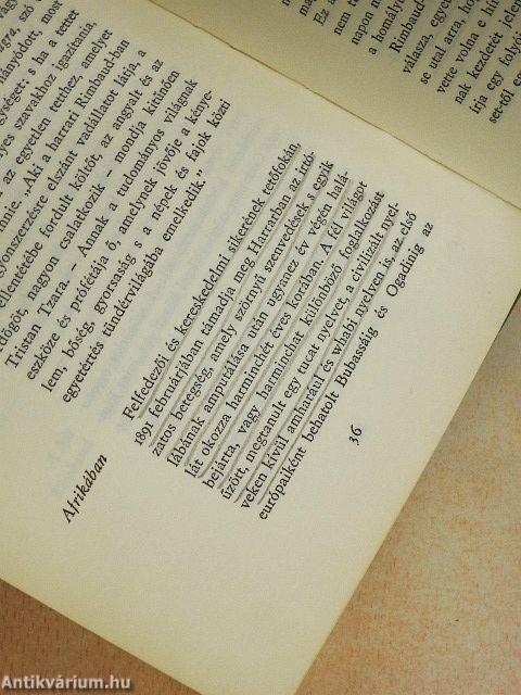 Arthur Rimbaud összes költői művei