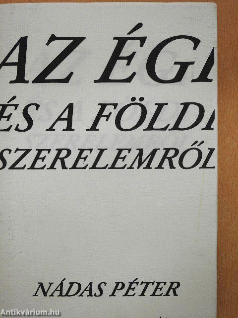 Az égi és a földi szerelemről