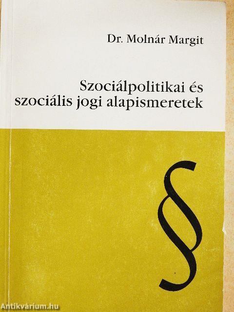Szociálpolitikai és szociális jogi alapismeretek