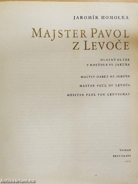 Majster Pavol z Levoce