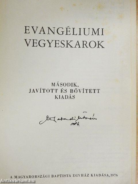 Evangéliumi vegyeskarok