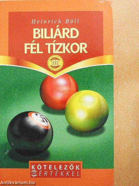 Biliárd fél tízkor