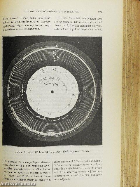 Természettudományi Közlöny 1903. január-december/Pótfüzetek a Természettudományi Közlönyhöz 1903. január-december