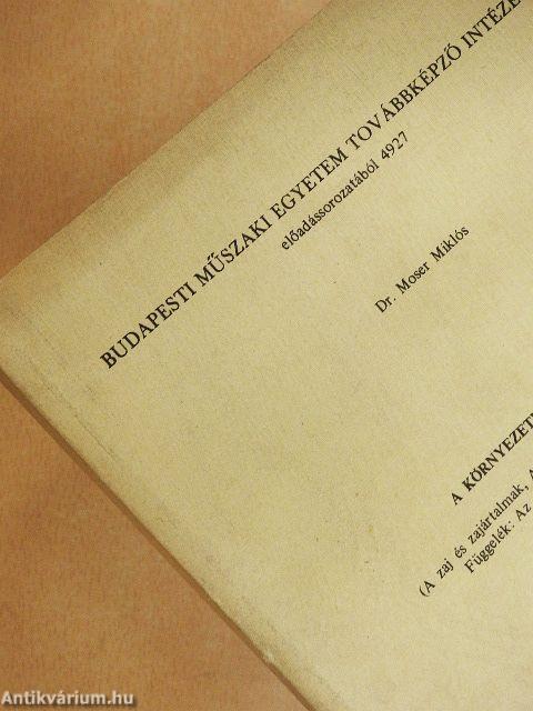 A környezetvédelem alapjai