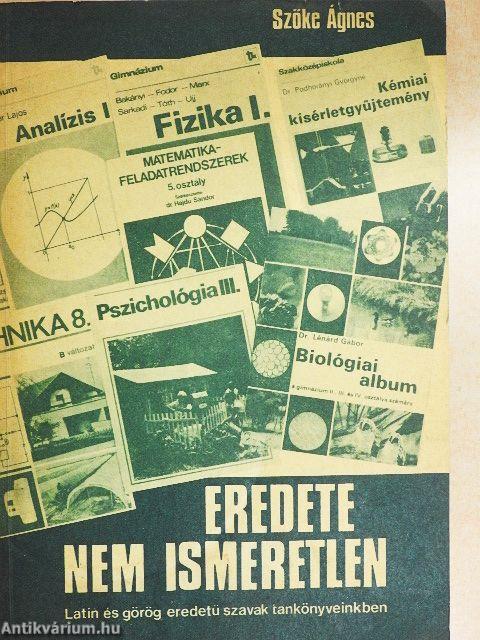 Eredete nem ismeretlen