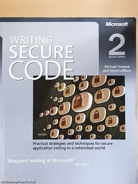 Writing Secure Code