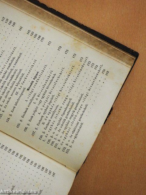 1865/8-ik évi országgyülési törvény-czikkek/Az erdélyhoni evangelico-reformatusok egyházi jogtana