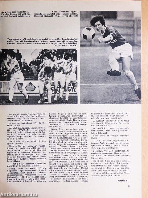 Sportélet 1971. június