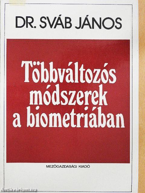 Többváltozós módszerek a biometriában