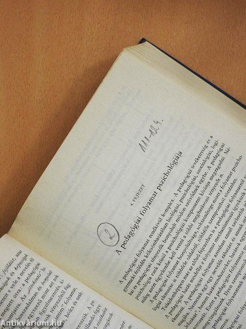 Pedagógiai pszichológia