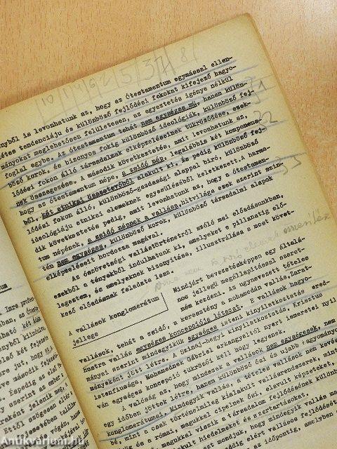 Előadások a vallás és az ateizmus történetéről I.