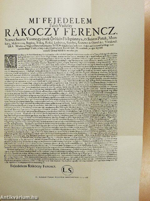 Rákóczi emlékkönyv I-II.