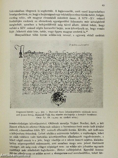 Mátyás király emlékkönyv I.