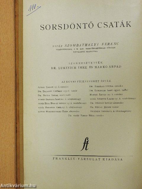 Sorsdöntő csaták I-II.