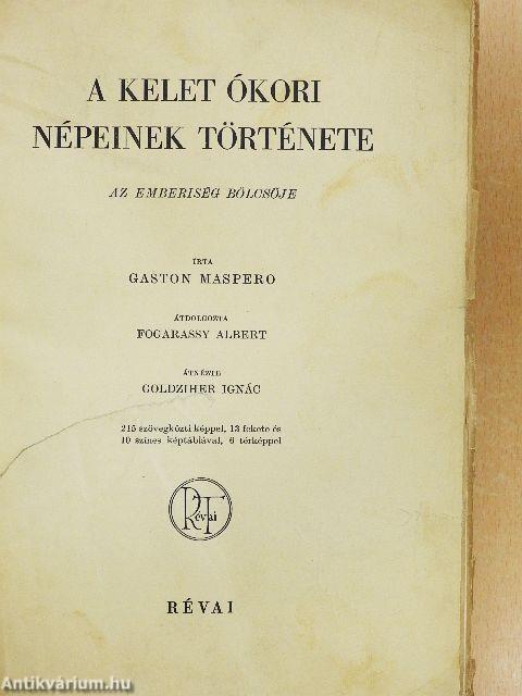 A kelet ókori népeinek története