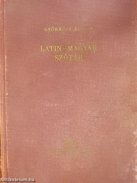Latin-magyar szótár