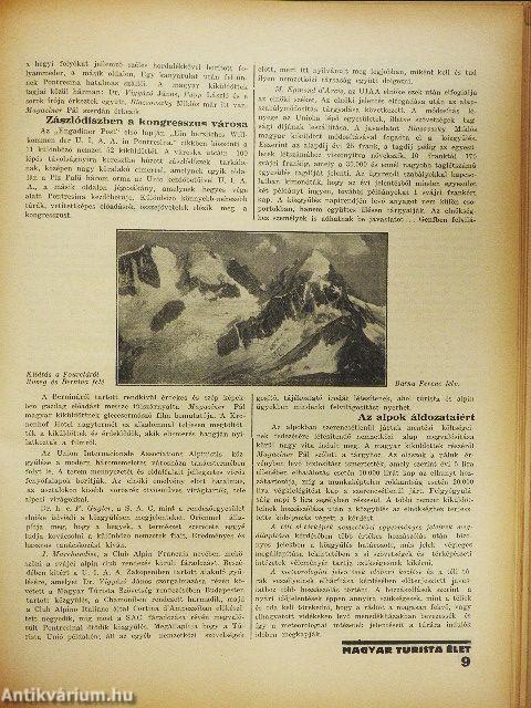 Magyar Turista Élet 1933. június-december/1934. január-december
