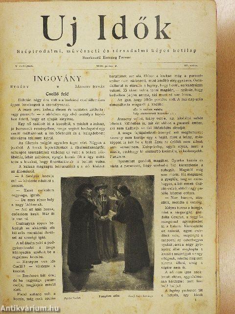 Uj Idők 1899. (nem teljes évfolyam)