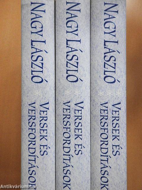 Versek és versfordítások I-III.