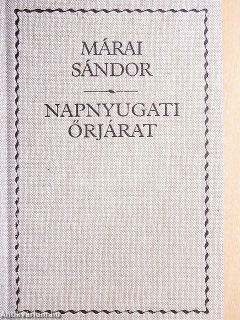 Napnyugati őrjárat