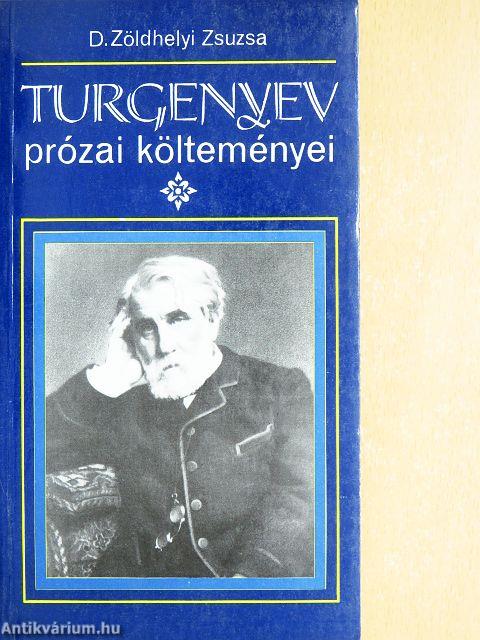 Turgenyev prózai költeményei