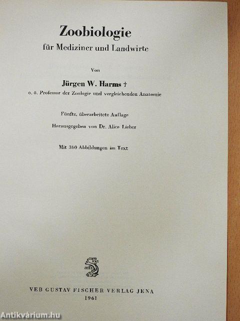 Zoobiologie für Mediziner und Landwirte