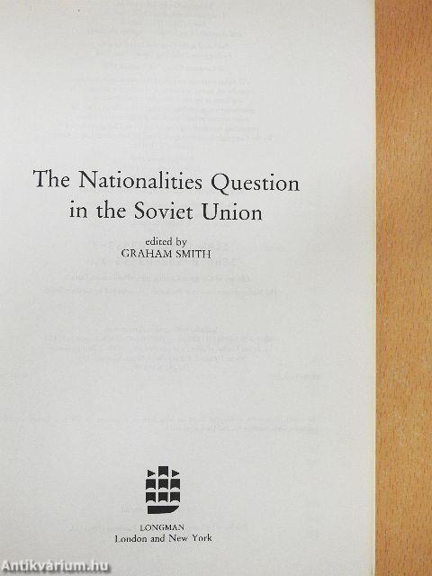 The Nationalities Question in the Soviet Union