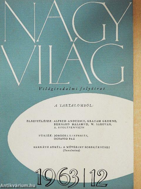 Nagyvilág 1963. december