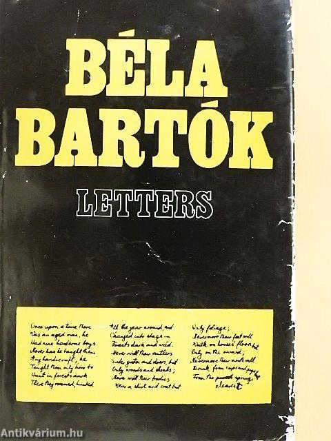 Béla Bartók Letters