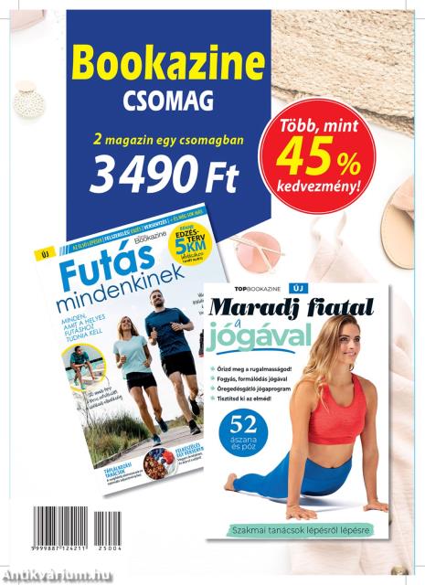bookazine csomag: Trend bookazine 22/4: Futás mindenkinek + Top bookazine 24/3: Maradj fiatal a jógával