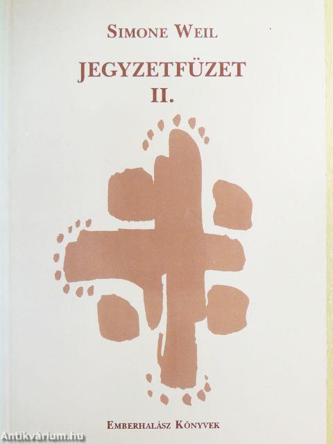 Jegyzetfüzet II.