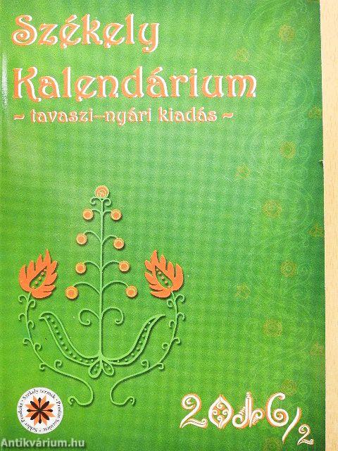 Székely Kalendárium 2016/2.