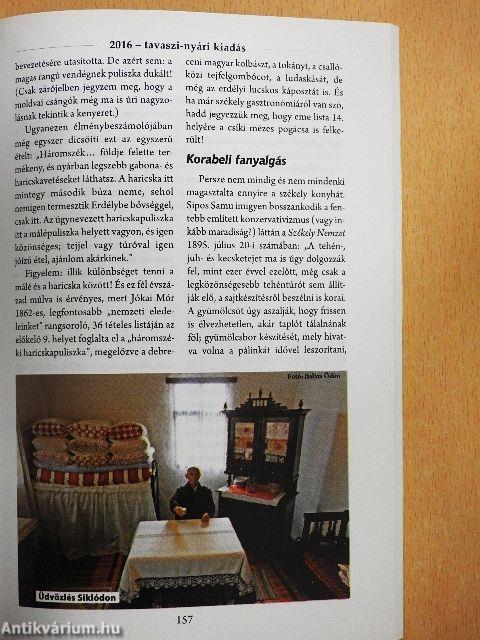 Székely Kalendárium 2016/2.
